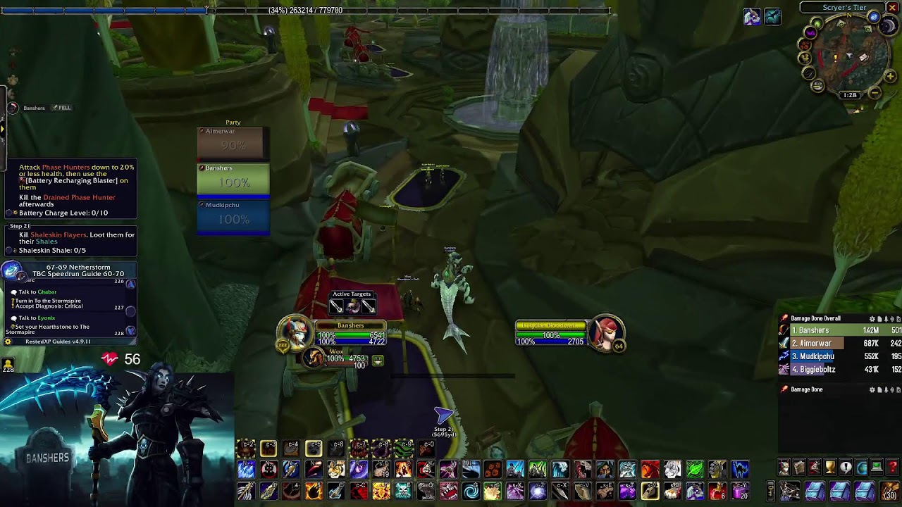 TBC Hunter Leveling 70 (4195 io, HoF Hunter) !guide for RestedXP code !prepatch !talents !survival