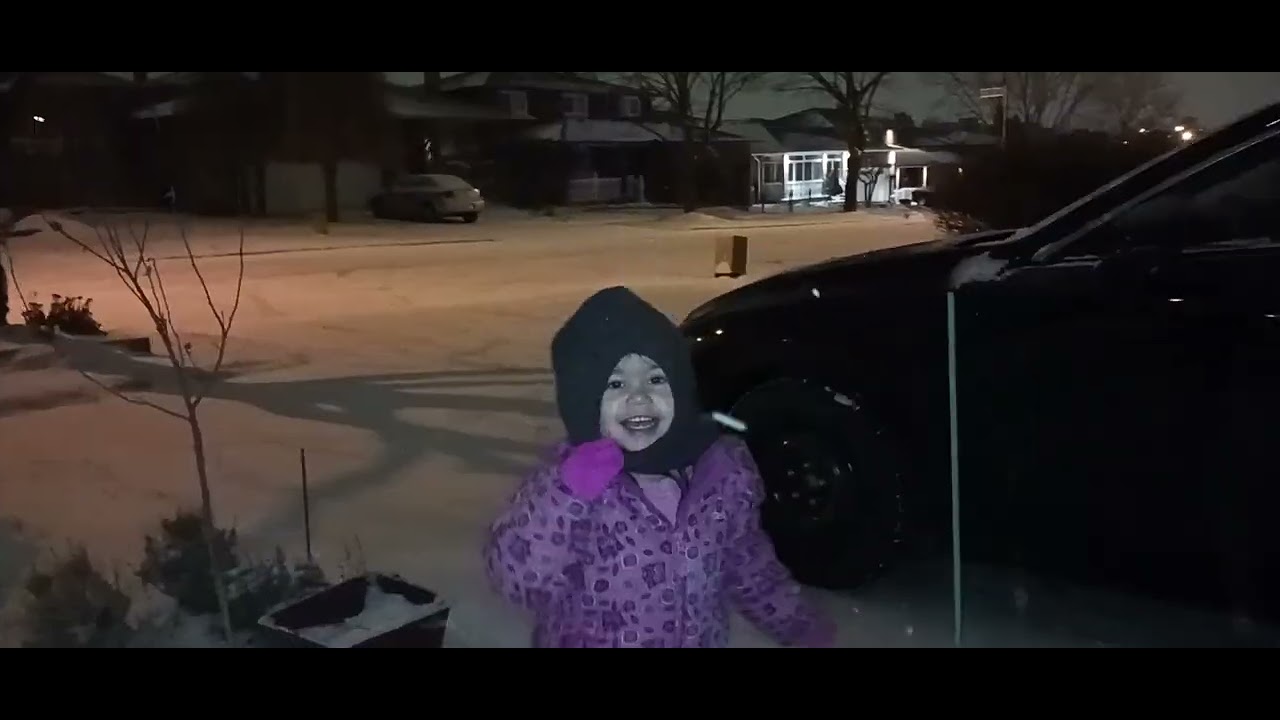 Chantel is checking the weather at night time...Wednesday January 14, 2026