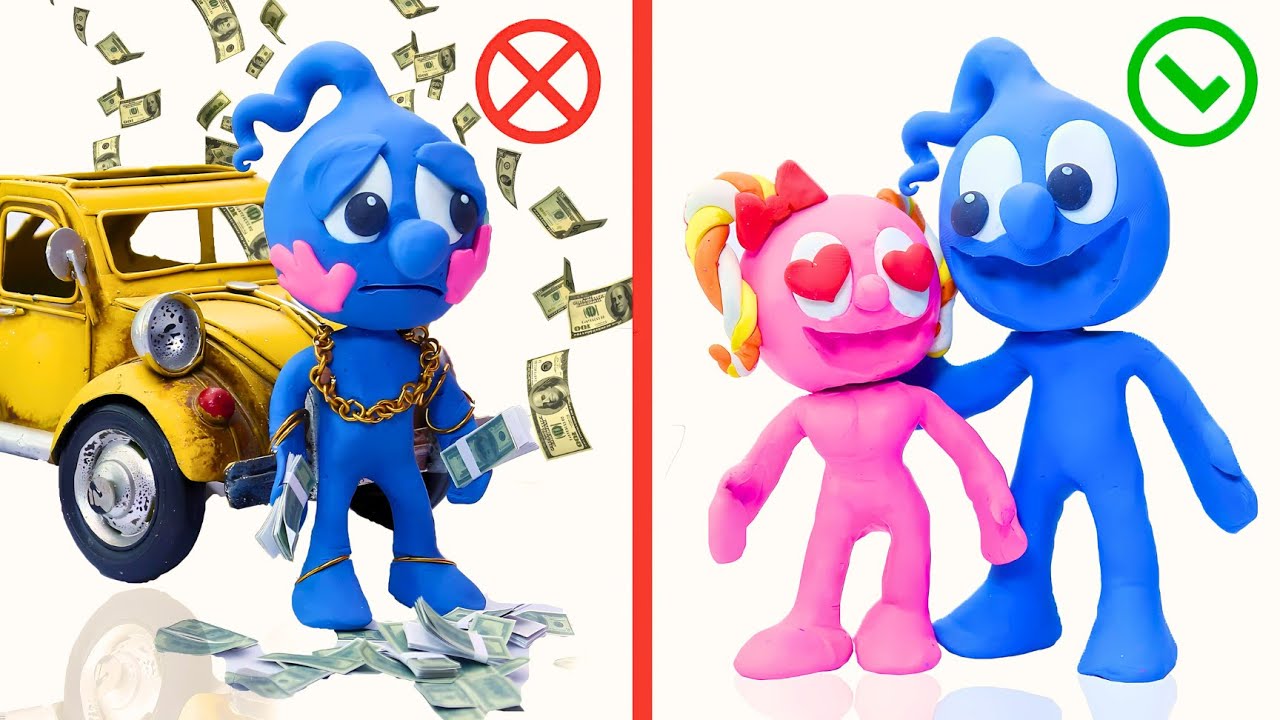 Aladdin Tiny & the Genie: What’s the First Wish? 💖🌟Stop-Motion | Clay Mixer Heroes #animation