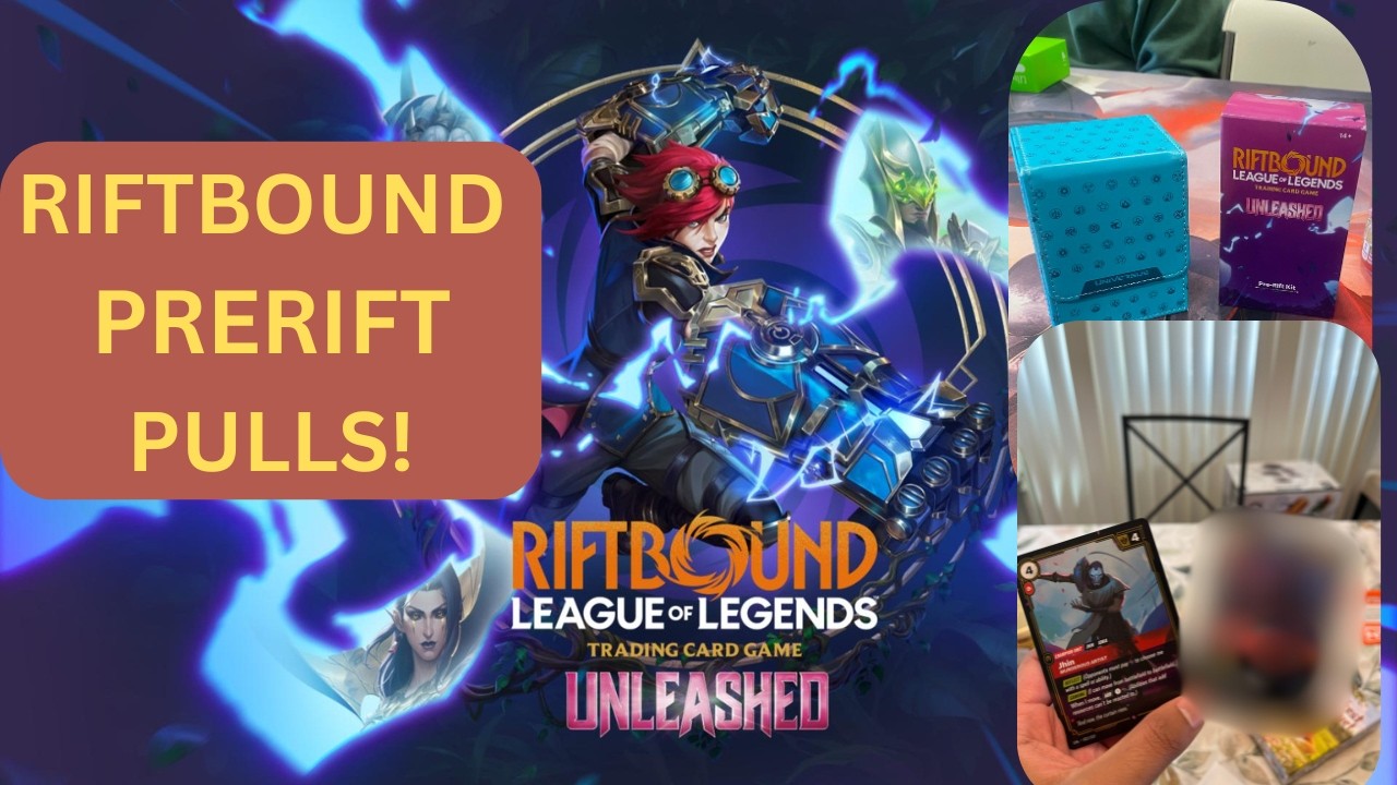 Riftbound Unleashed Prerift Pulls!! |