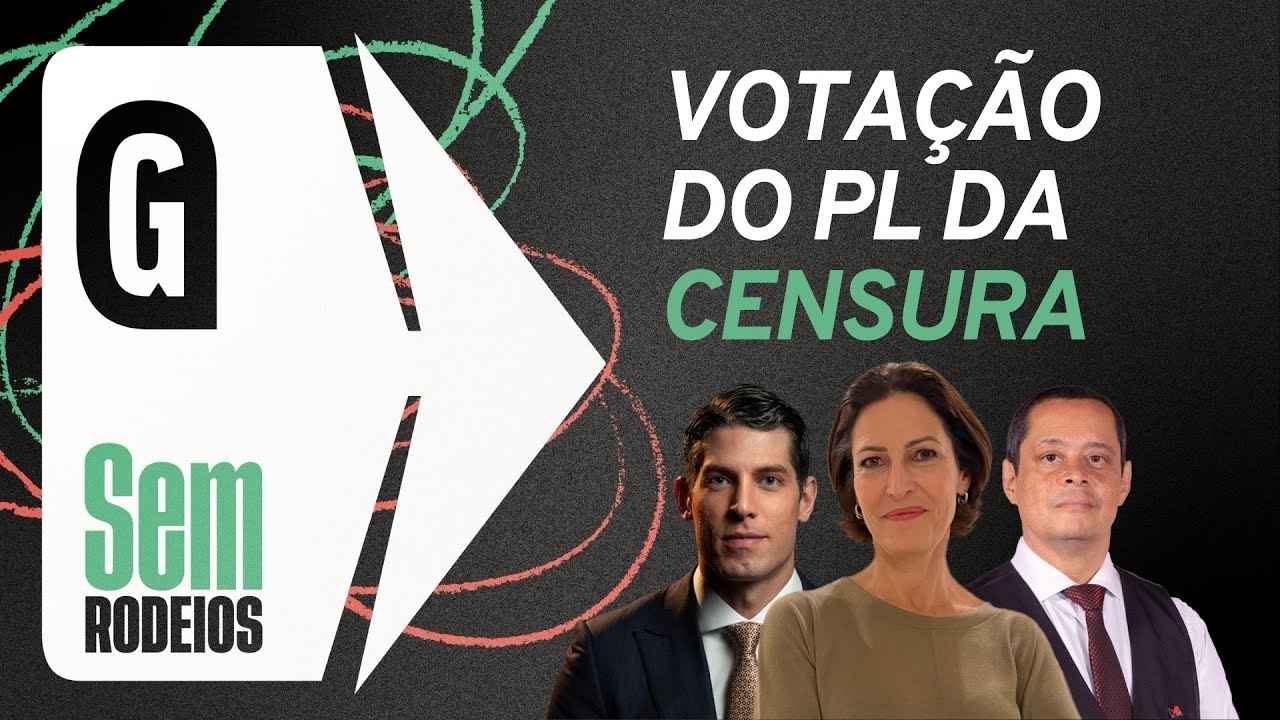 Vota&ccedil;&atilde;o do PL da Censura | #aovivo Sem Rodeios 2/5