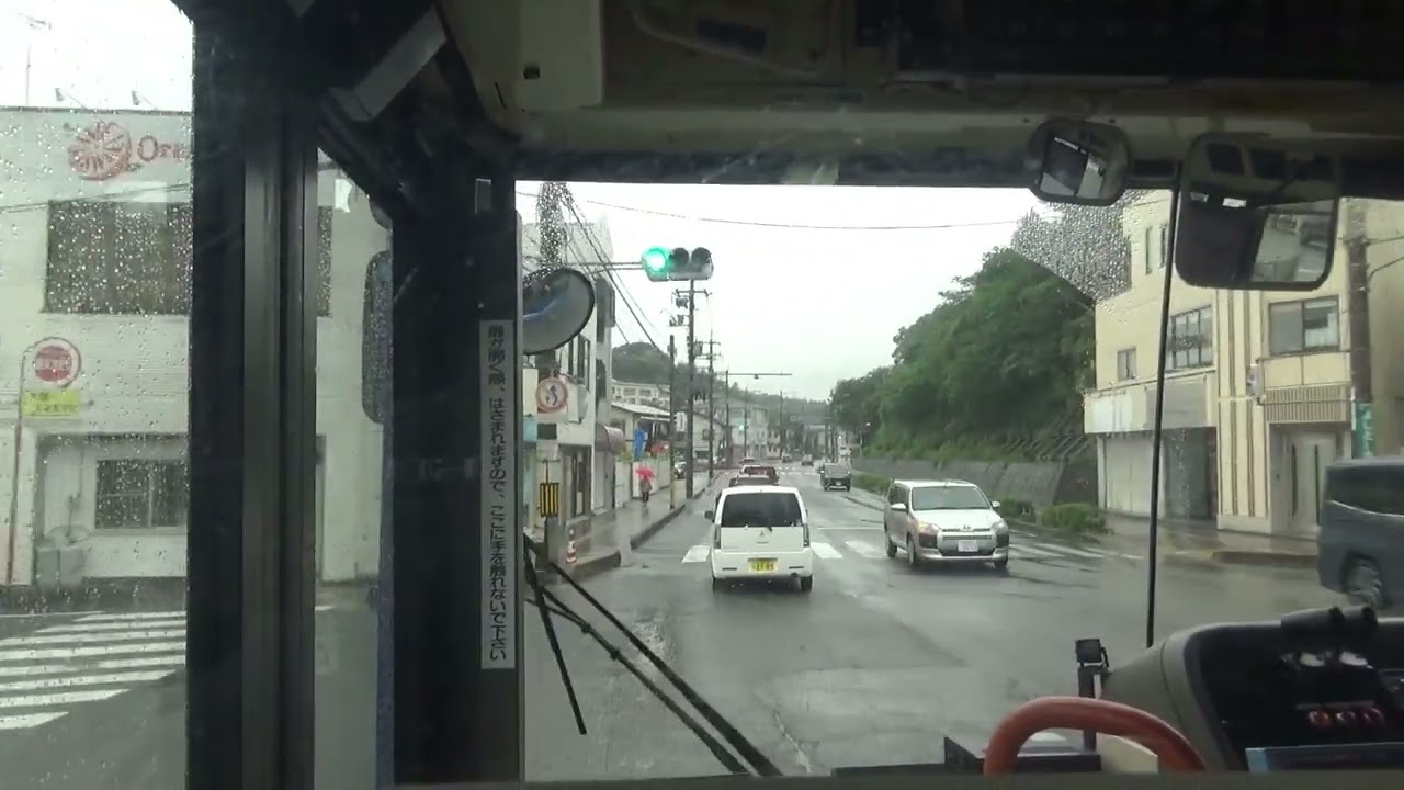 20230710v　サンデン交通　前面展望　唐戸→川棚駅