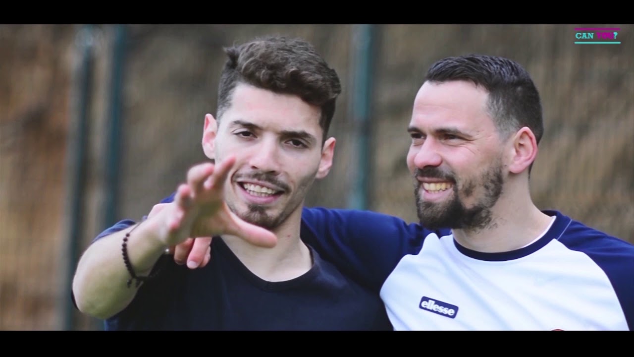 #can_you  Phobia isaac فوبيا في تحدي كرة القدم ضد لاعبين محترفين!! شاهد المفاجأة في النهاية  😁⚽