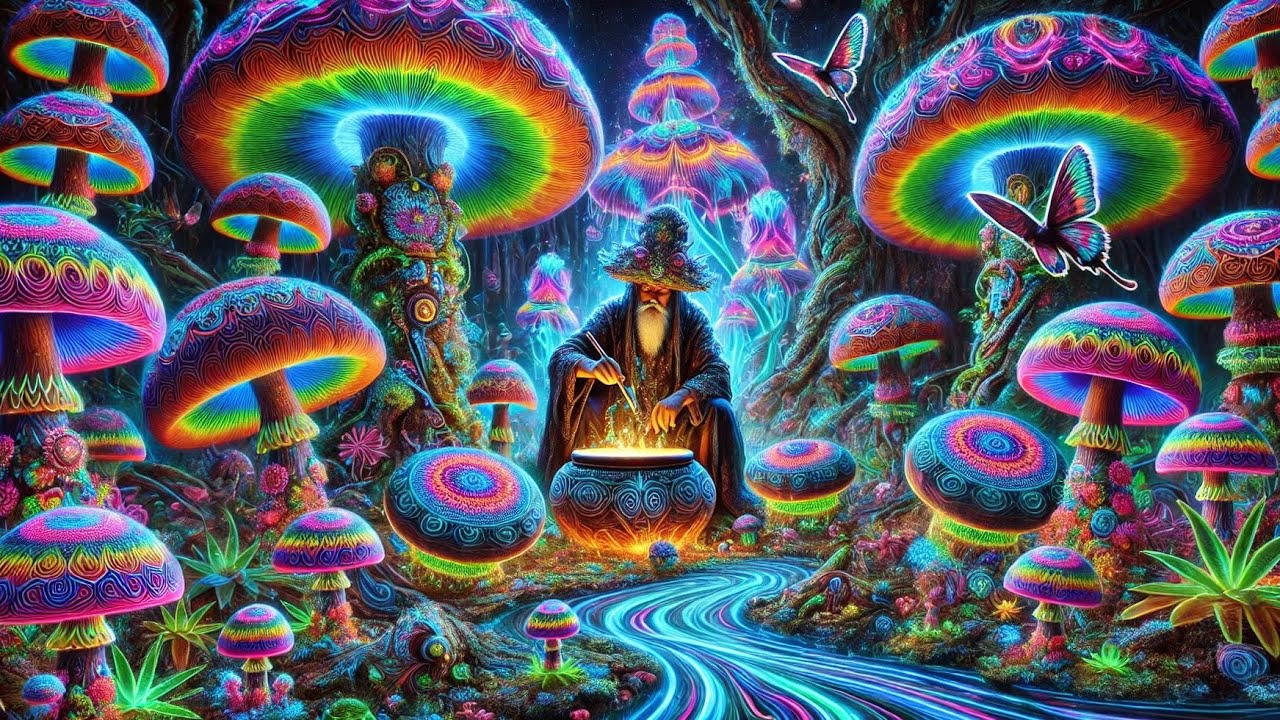 Psy Dub Mix - The Ancient Magician's Psychedelic Ritual in a Trippy Forest (Psychill Dub, PsyDub)