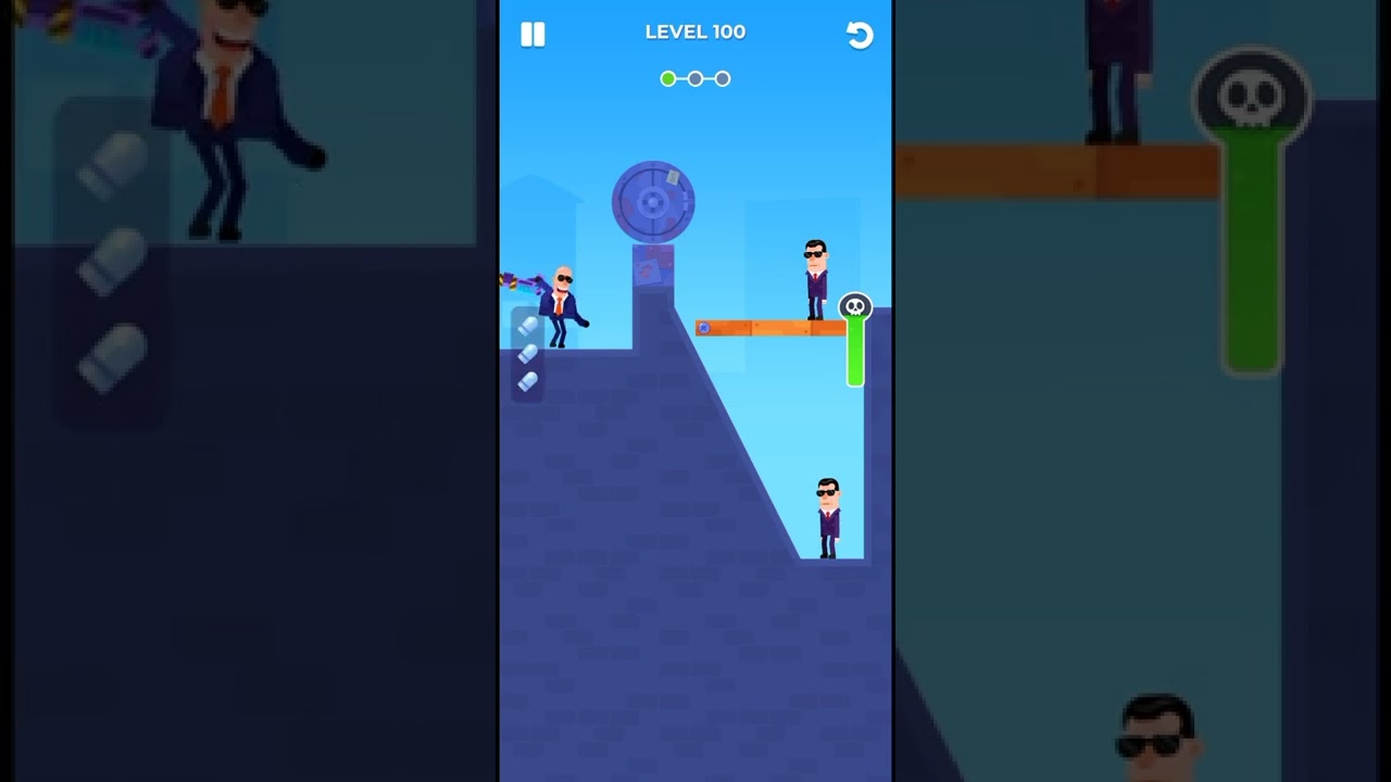HITMASTERS SHOTGUN LEVEL 100 GAMEPLAY WALKTHROUGH  #SHORTS #POPULAR