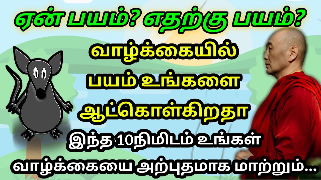 எலியும் வயதான துறவியும்/Self Confidence Motivational Story/Tamil Audio Book/Little story/Tamil Story