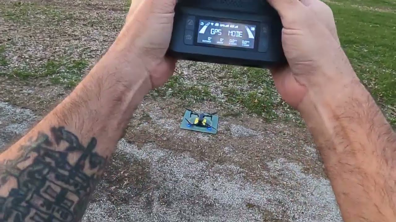 Dron hs600d test przy silnym wietrze holy stone #dron