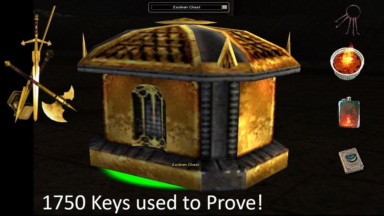 Is it worth opening the Zaishen Chest? 1750 keys used to prove!