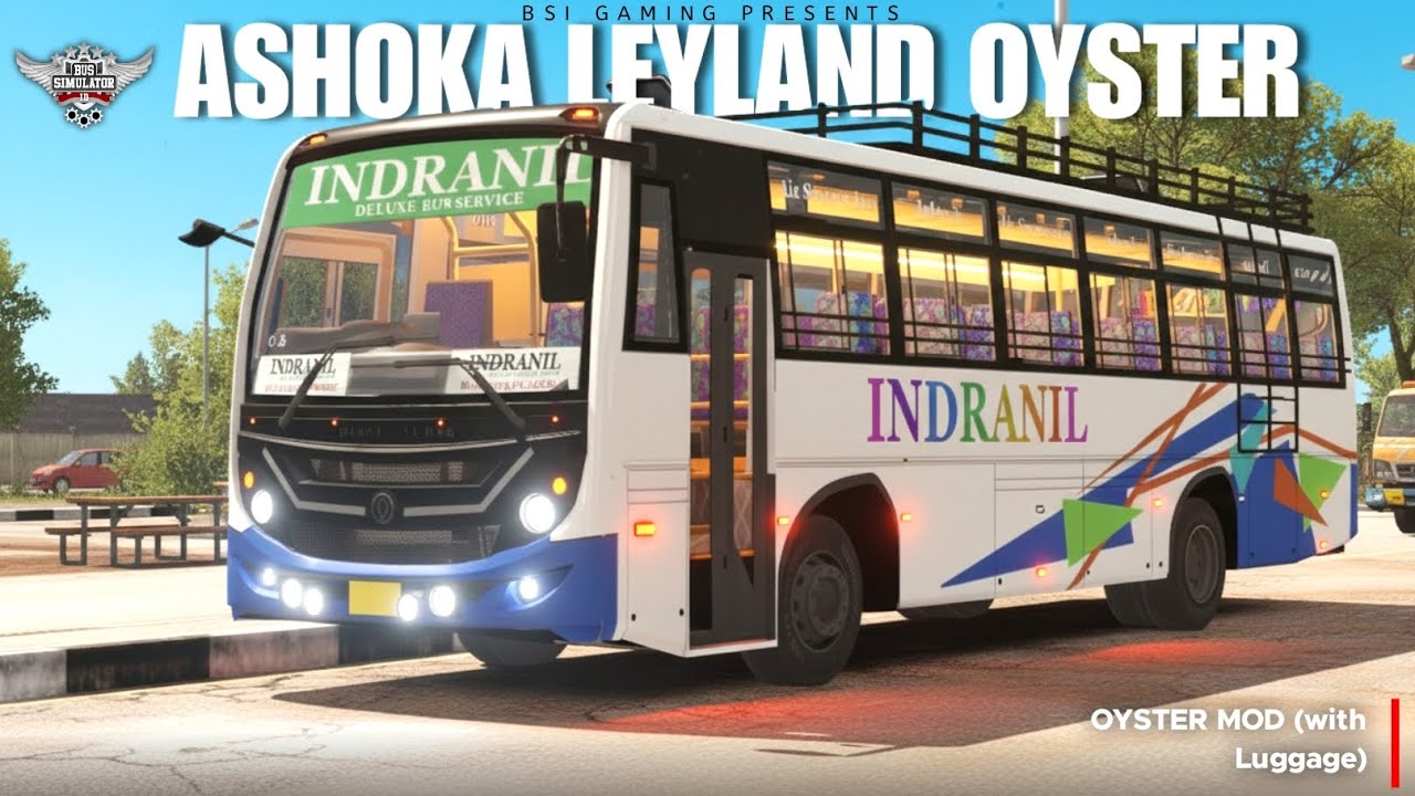 New Oyster Leyland Seater mod with Luggage | bussid mod | BSI Gaming 