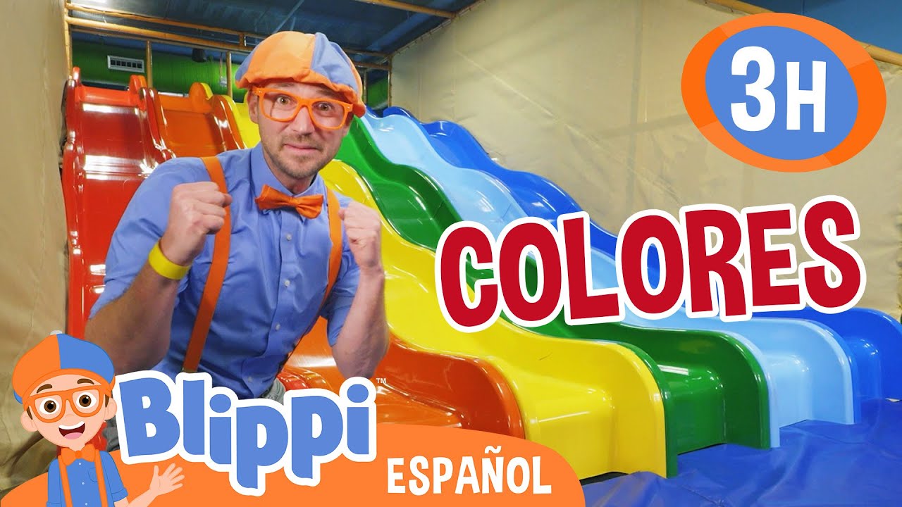 El colorido d&iacute;a de juego de Blippi ️&zwj;🌈| Blippi Espa&ntilde;ol | Videos educativos para ni&ntilde;os | Aprende
