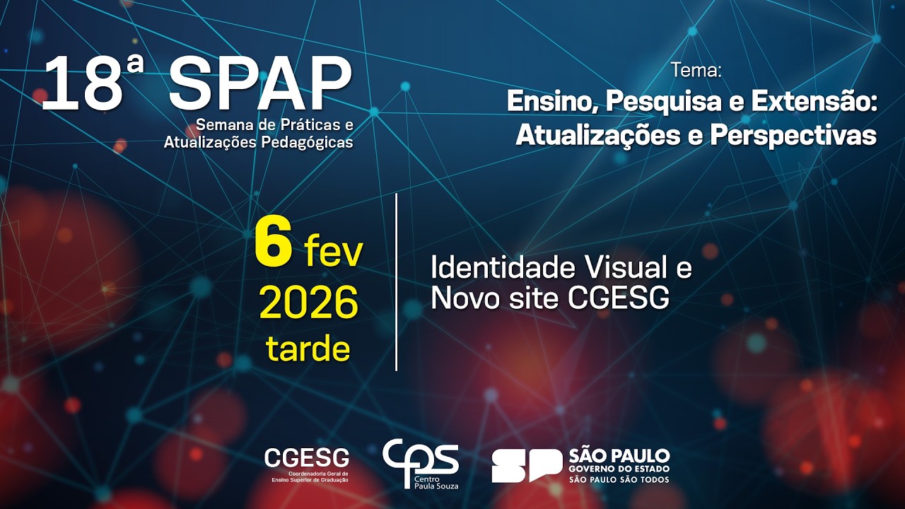 18ª SPAP - 6 fev - Identidade Visual e novo site CGESG