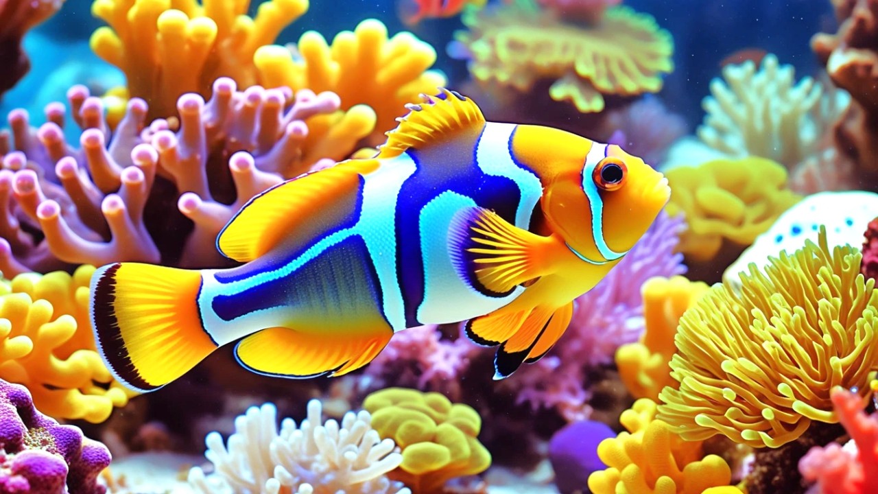 The Best 4K Aquarium - Dive Into The Mesmerizing Underwater Realm, Sea Jellyfish, Coral Reefs . #7
