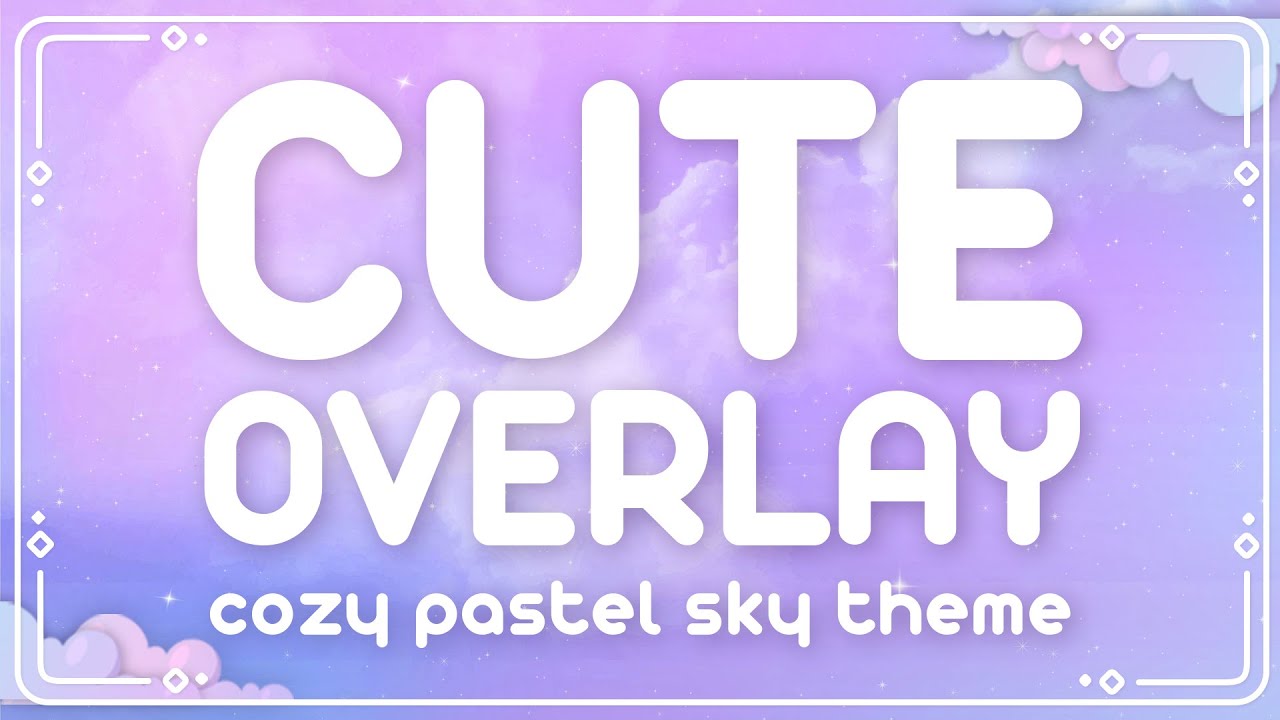 Dreamy Night Stream Overlay Pack ✦ Twitch Stream Overlays 2023