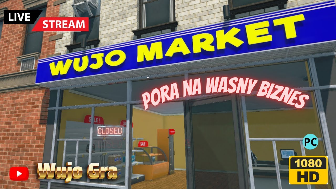 Supermarket Simulator 📈 Nowe Produkty 🔴 LIVE PL #15