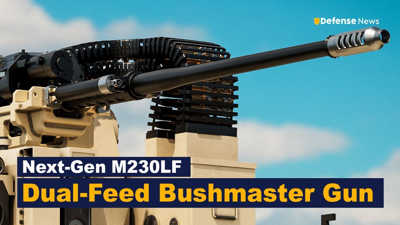 Northrop Grumman разрабатывает новое поколение ружья Bushmaster M230LF с двойной подачей