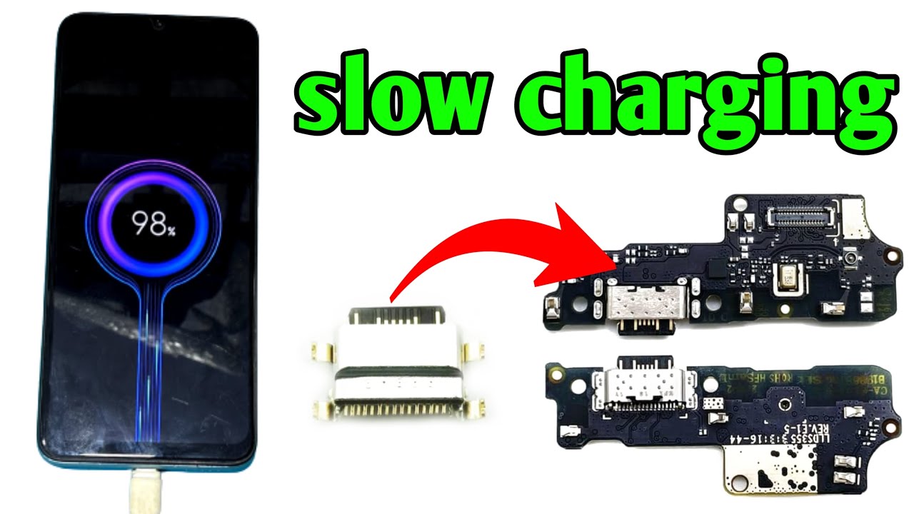 Redmi 10 | 10c charging problem solution / charging port replacement / slow charging