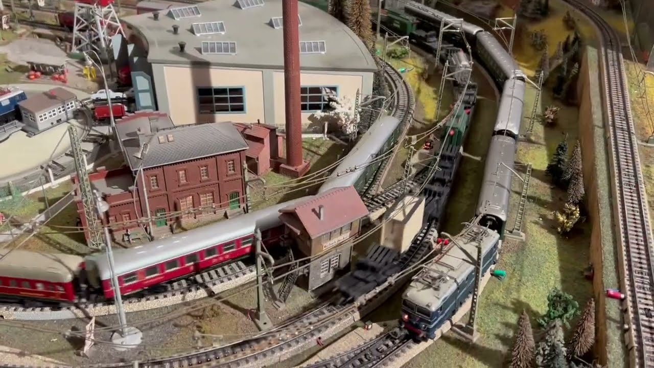 Märklin M-Gleis Messeanlage aus Ende der 1960er Jahre