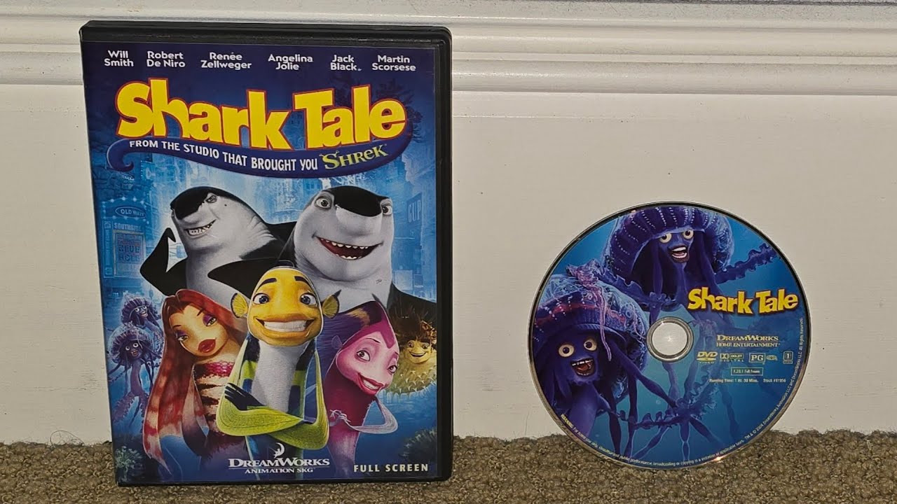 Shark Tale USA DVD Walkthrough 4:3 Full Screen (2005)
