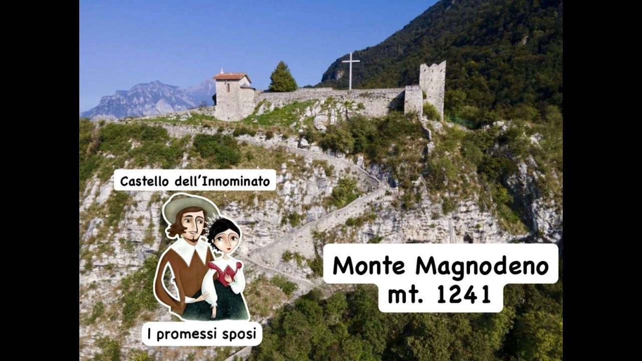Monte Magnodeno mt. 1241 - Castella dell'Innominato (I Promessi Sposi)