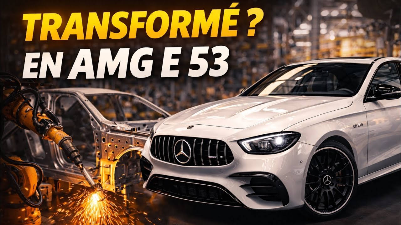 De l’usine à la route : comment est fabriquée la Mercedes-AMG E 53