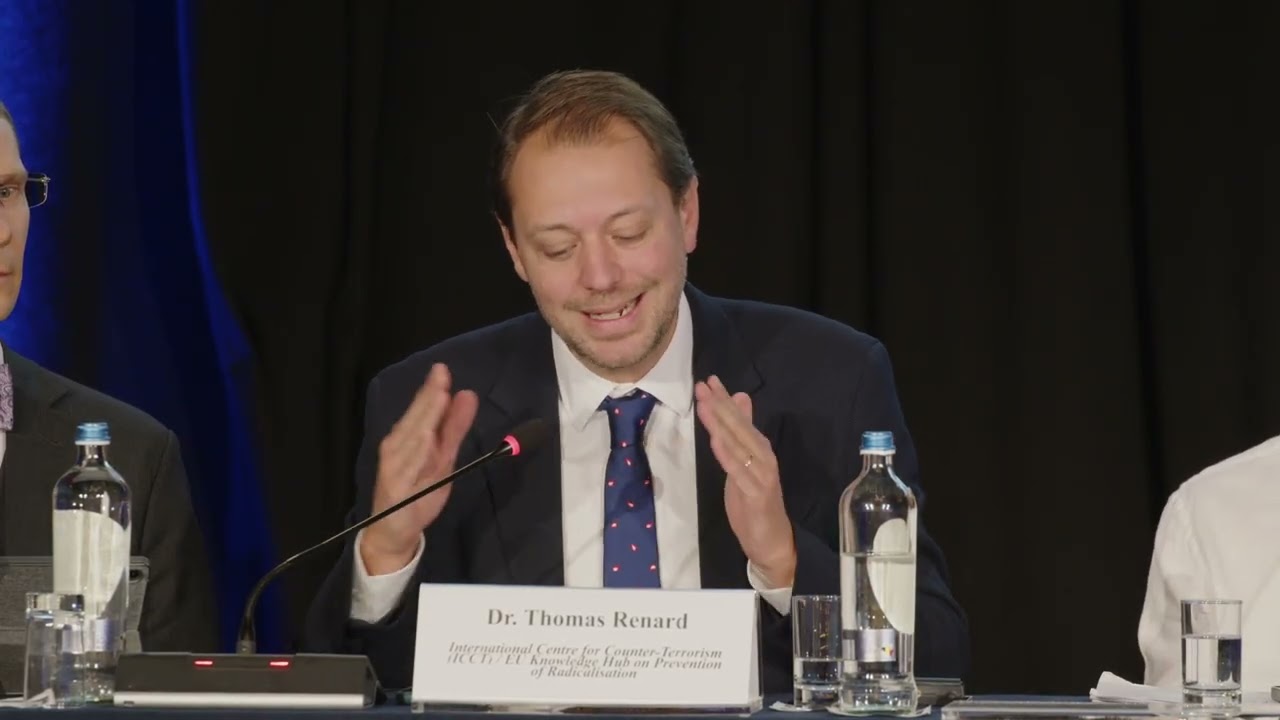 Dr. Thomas Renard, International Centre for Counter-Terrorism / EUKH on Prevention of Radicalisation