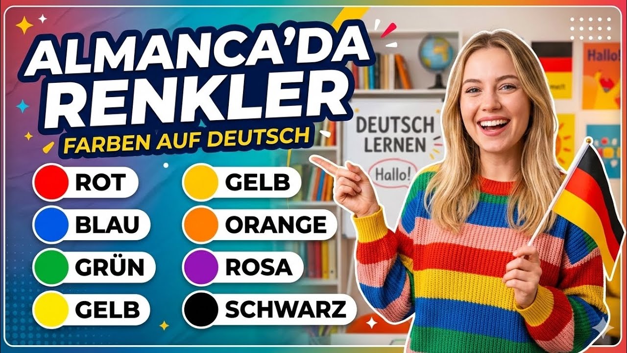 Almanca'da Renkler - TELC YDS