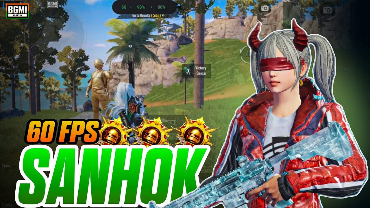 This Sanhok Gameplay Feels Like Old BGMI 😍 | 60 FPS BGMI 4.2 Update | Realme Narzo 70 Turbo