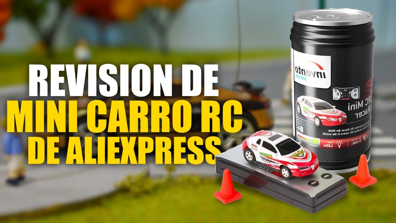 Mini Carro RC Escondido en una Lata ¡ASOMBROSO!
