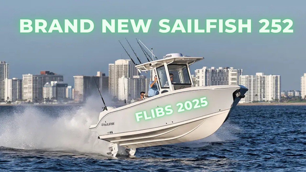 Обзор центральной консоли Sailfish 252 | Первые впечатления от FLIBS 2025