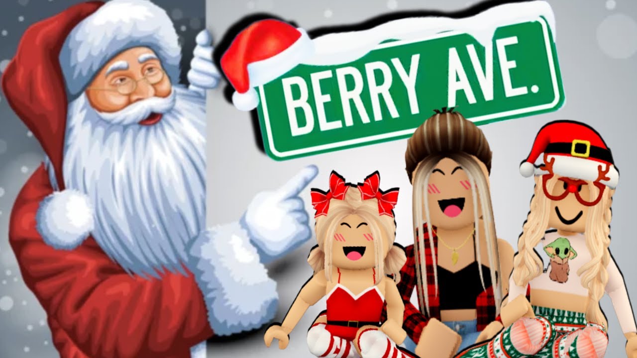 Kids Visit SANTA CLAUS in BERRY AVENUE | Roblox Family Roleplay