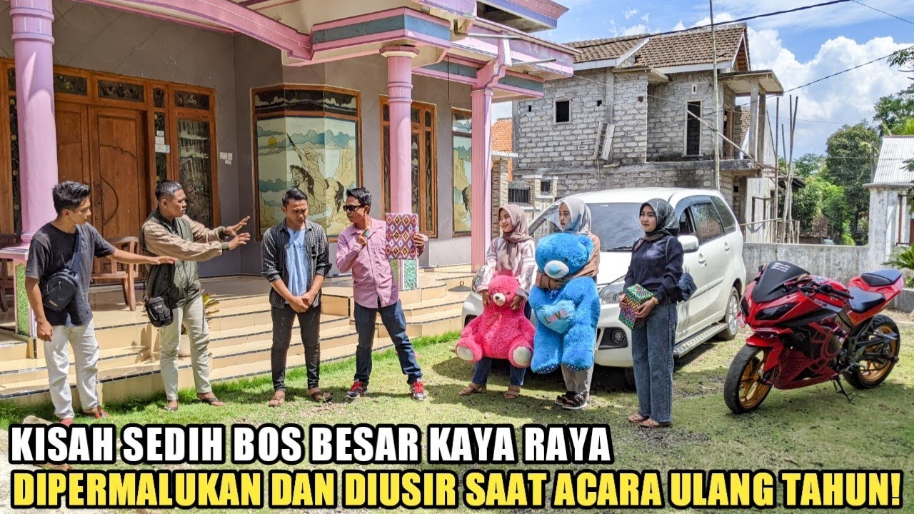 BOS BESAR DIPERMALUKAN & DIUSIR OLEH MANTAN PACARNYA SAAT ACARA ULANG TAHUN, DIKIRA ORANG TERMISKIN!