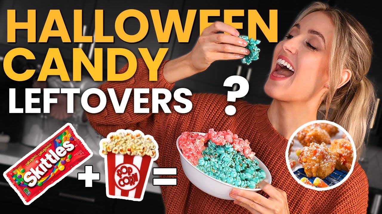 I Tried RECIPES using LEFTOVER HALLOWEEN CANDY... are they worth making??