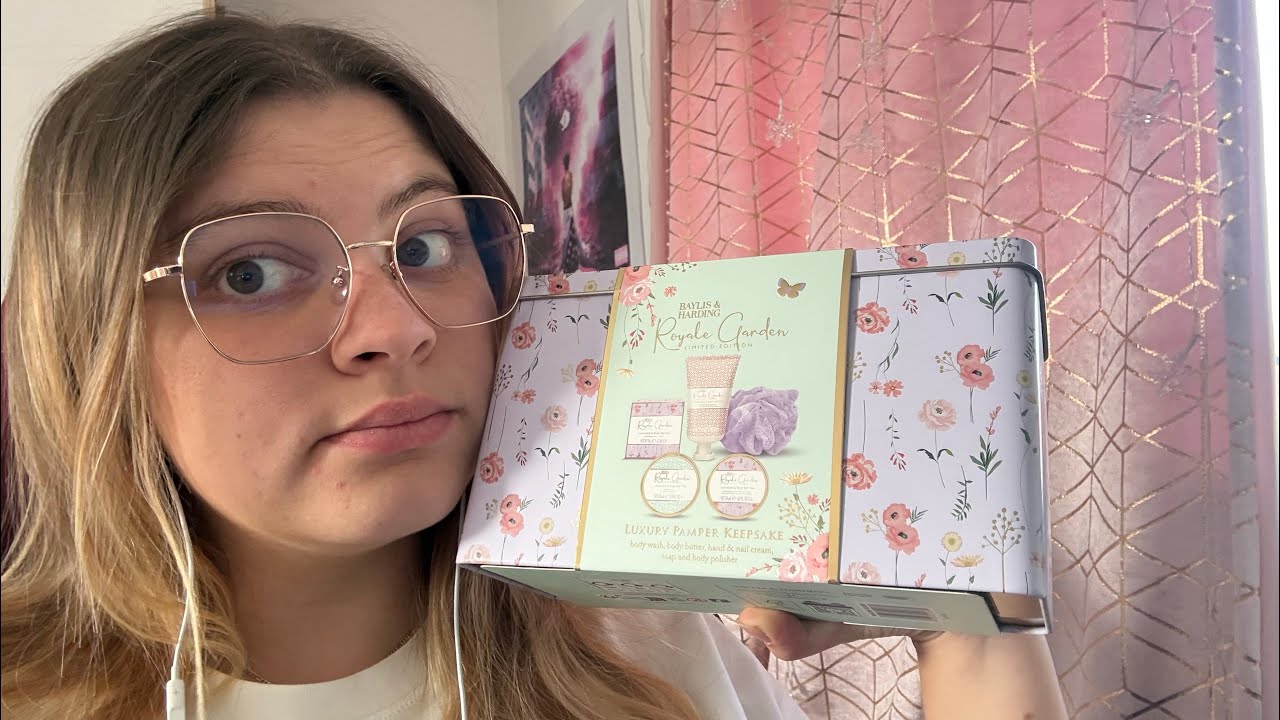 Relaxing Self-Care ASMR Unboxing 🧼 Tin Box Edition