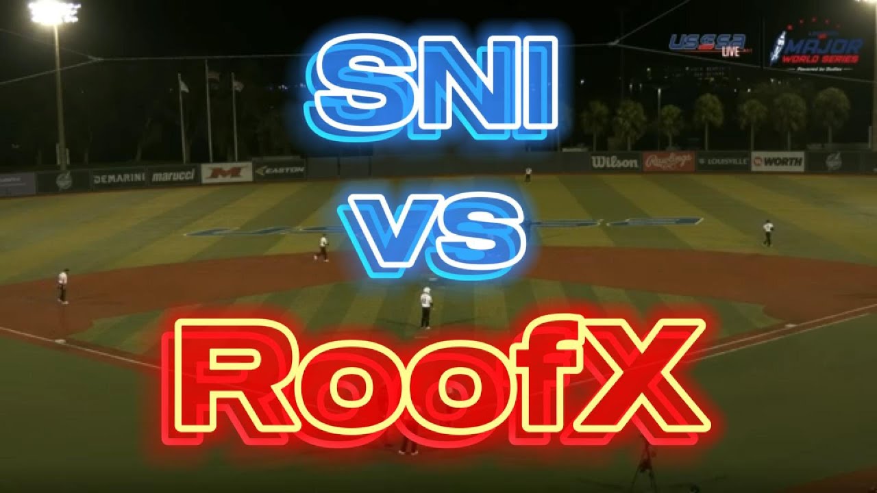 RoofX vs SNI | USSSA Slowpitch Softball