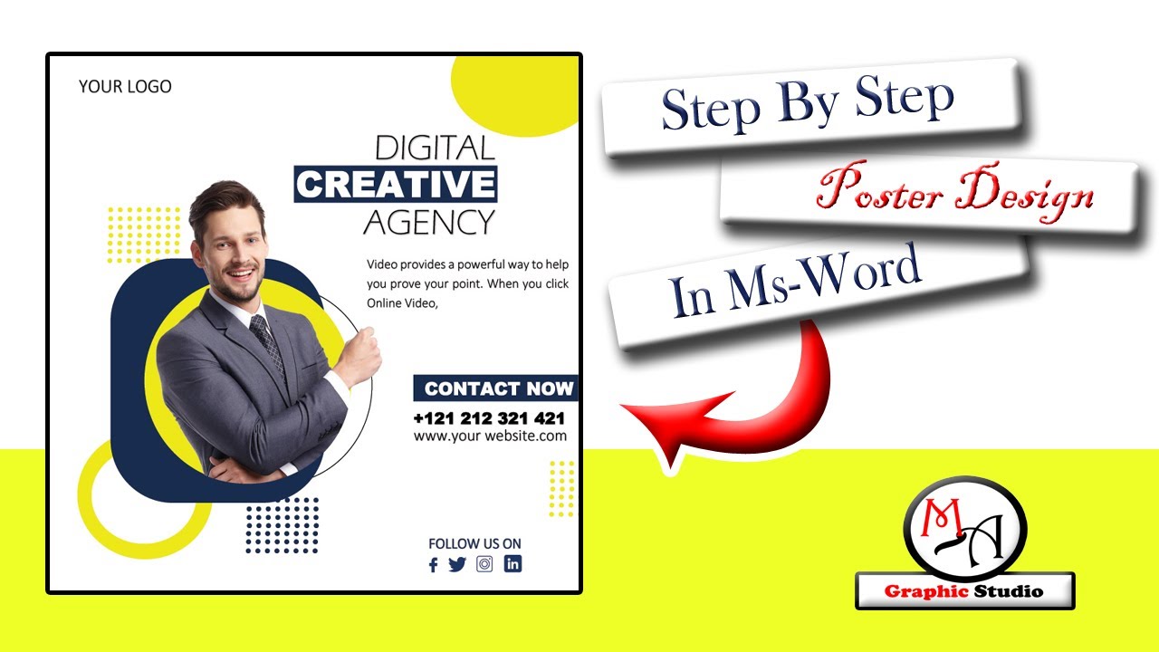 Social Media Poster Making || Full Tutorial