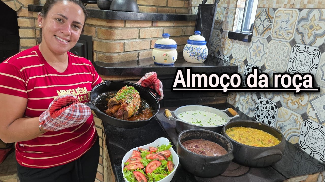 NO FOGÃO A LENHA TUDO FICA+GOSTOSO/ABRI RECEBIDOS LINDOS😍ROTINA DE DONA DE CASA QUE VIVE NA ROÇA