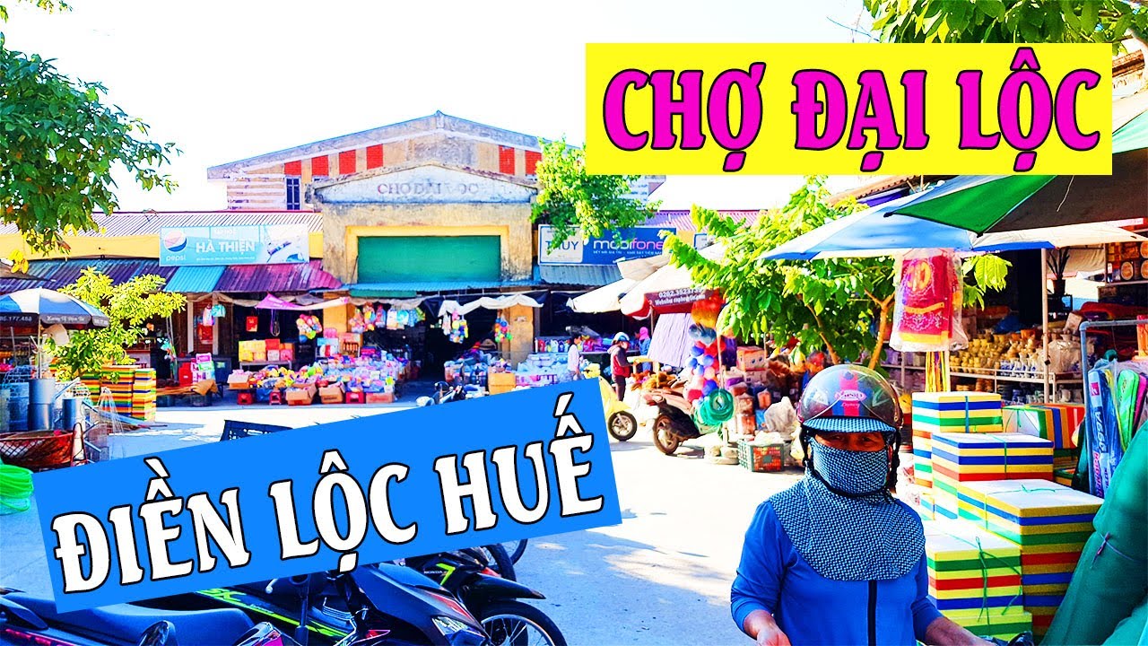 Muốn ăn hết các món mà chợ Điền Lộc (Đại Lộc) - Huế sao mà ngon rẻ thế! Xem @tinhquenoiket
