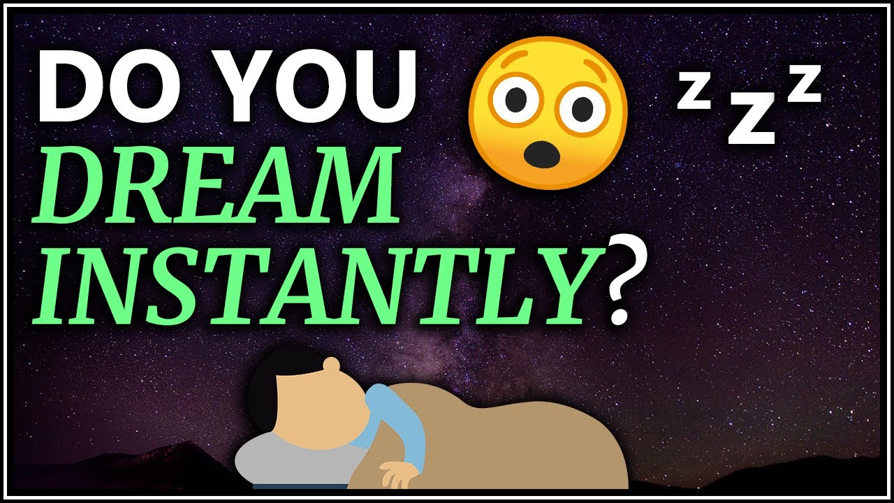 Do YOU Dream Right Away Each Night? Then Watch This!