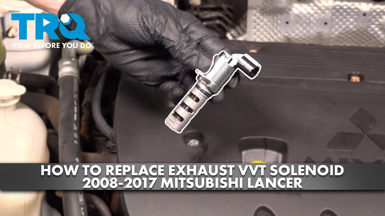 How to Replace Exhaust Variable Valve Timing Solenoid 2008-2017 Mitsubishi Lancer 2.4L L4