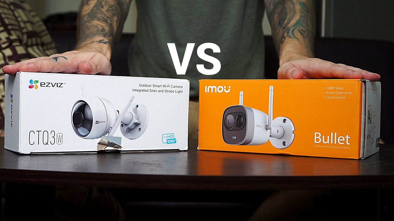 Which Camera is the Best? Imou New Bullet vs Ezviz Ezguard CTQ3W Smart Outdoor WiFi IP Camera