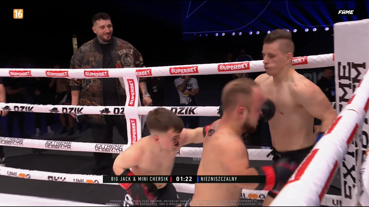 MINI OWCA vs BIG JACK & MINI CHERSIK - CAŁA WALKA