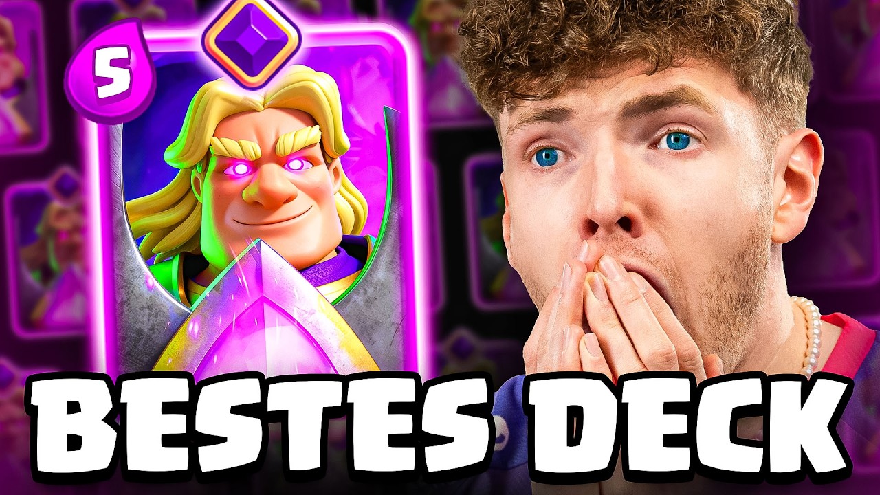 😱🤯MY NEW MAIN DECK SURPRISES EVERYONE! | Clash Royale German