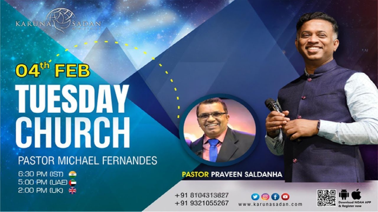 20250204 | KSM | Tuesday Online Service | [ LIVE 🔴 ] Pastor Michael Fernandes