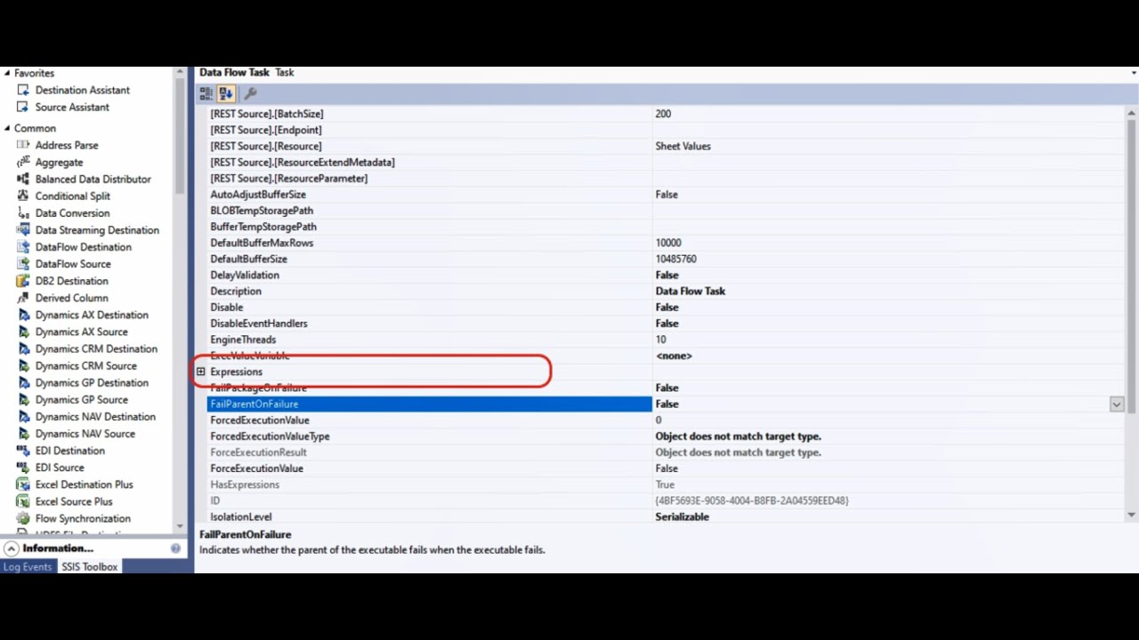 How to modify Source Dynamically using COZYROC REST Source parameters. COZYROC SSIS + suite