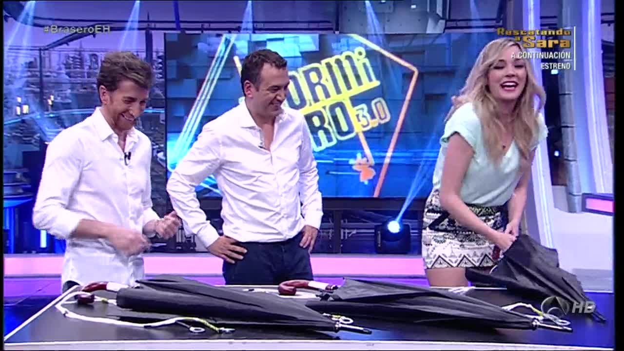 El Hormiguero 3.0 - Anna Simon y su paraguas 'tuneado'