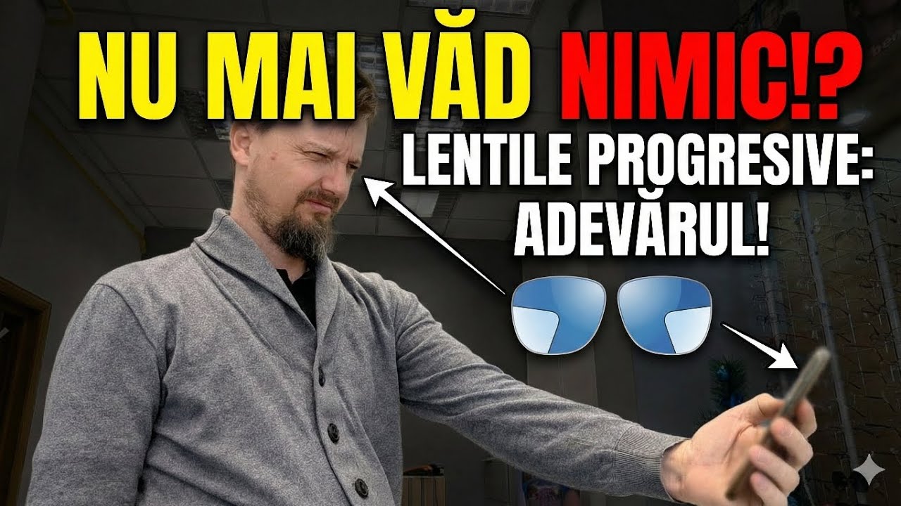 Lentile Progresive: Țeapă sau Salvare? Tot ce trebuie să știi înainte să cumperi.