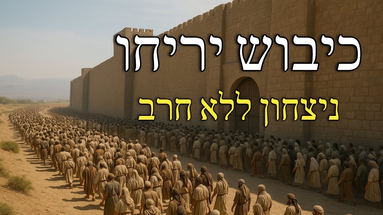 כיבוש יריחו – ניצחון ללא חרב - מוסר השכל מהתורה