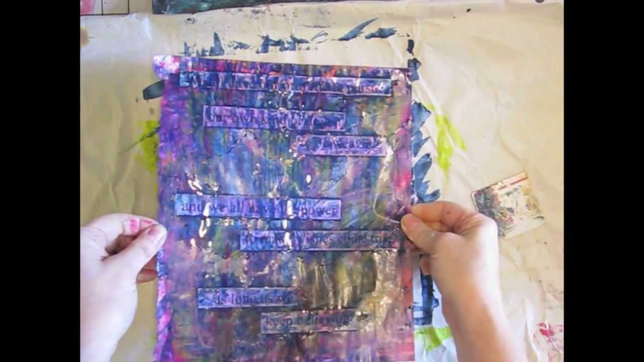 Alcohol Resist with Acrylics