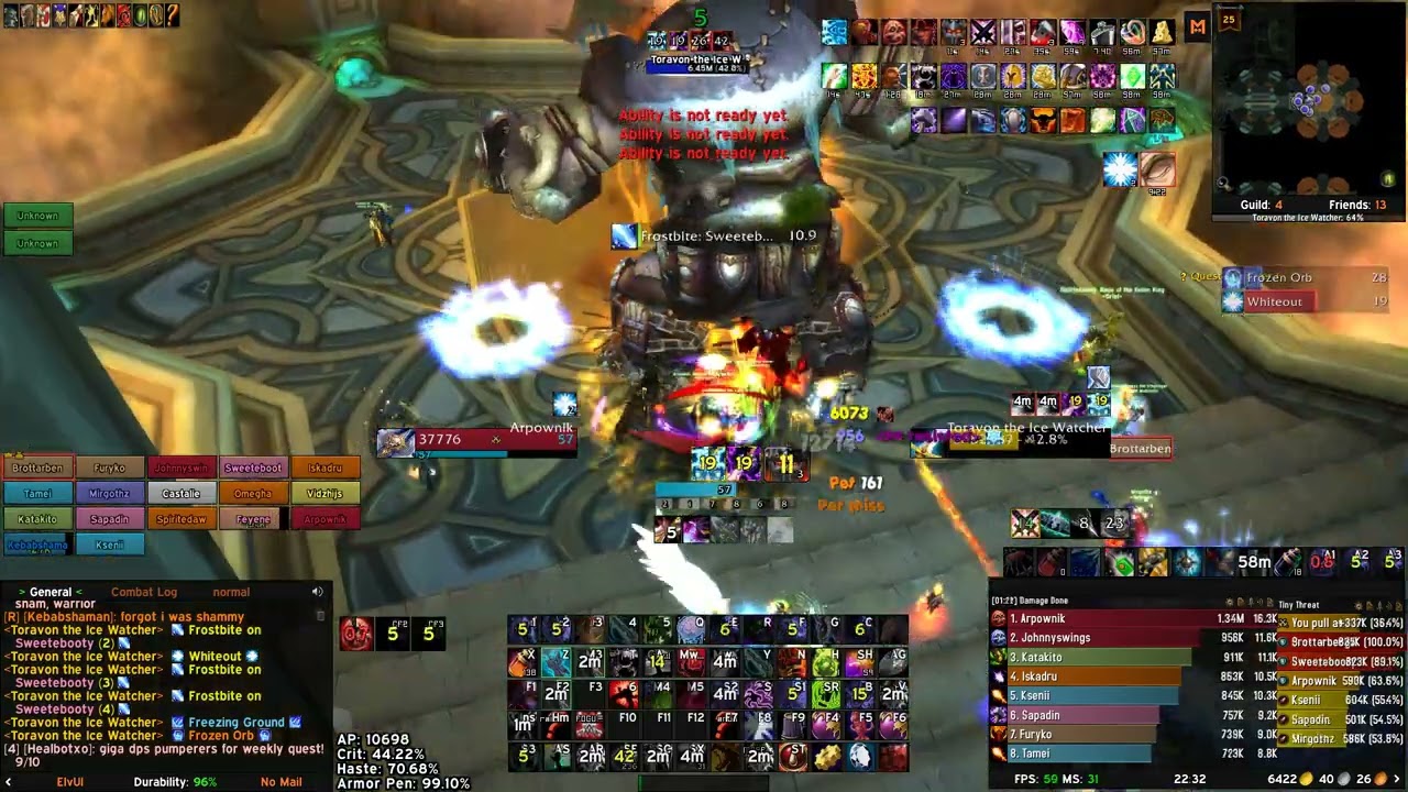 Voa 17 Blood DK DPS with Shadowmourne