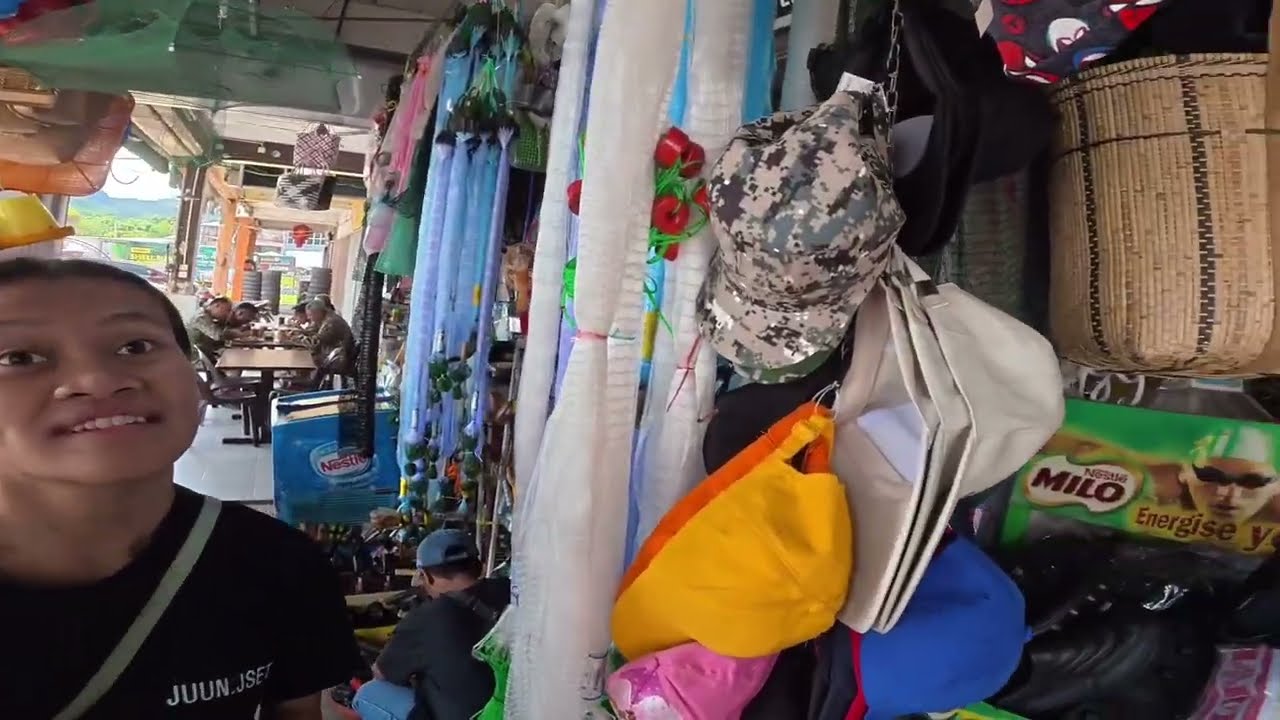 Pulai ke kampung segong singgah dulu di pasar bau 